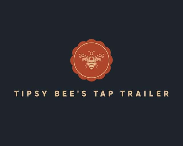Logo for Tipsy Bee's Tap Trailer